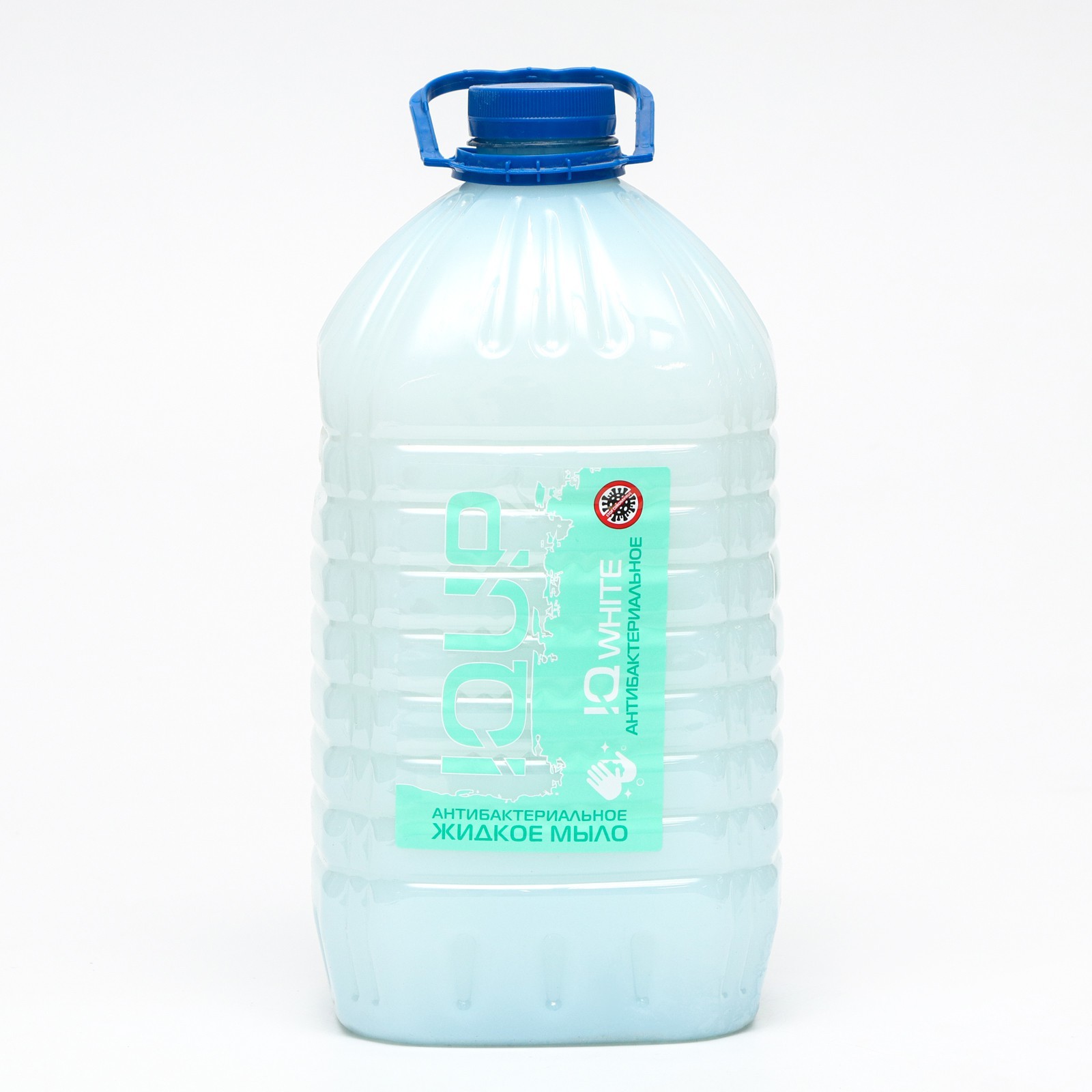 Антибактериальное жидкое мыло IQUP Clean Care Luxe, белое, пэт, 5 л ...