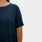 Платье женское MIST plus-size, размер 52, цвет тёмно-синий - Фото 3