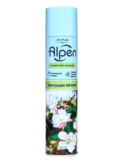 Освежитель воздуха Alpen, Цветущая яблоня, 300 мл