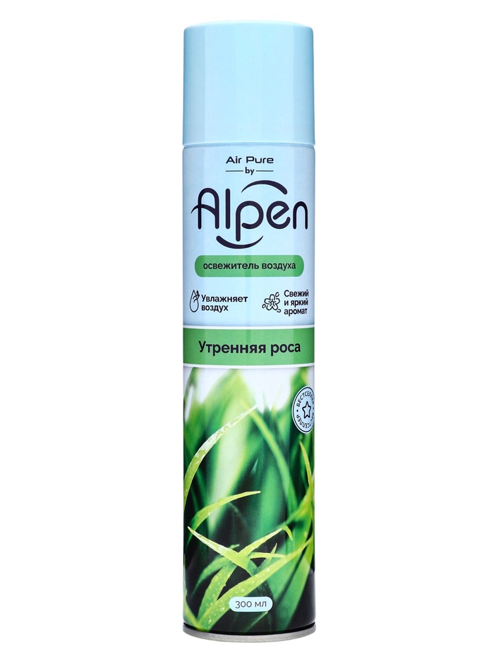 Освежитель воздуха Alpen, Утренняя роса, 300 мл - Фото 1
