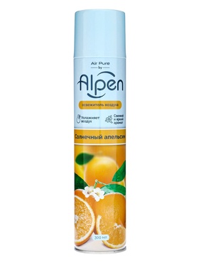 Освежитель воздуха Alpen, Солнечный апельсин, 300 мл  (артикул 9036058)  большой выбор товаров оптом и в розницу по низким ценам с доставкой