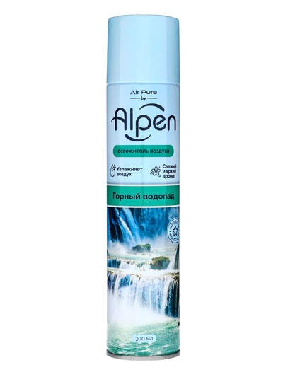 Освежитель воздуха Alpen, Горный водопад, 300 мл
