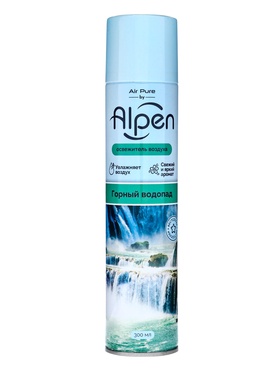 Освежитель воздуха Alpen, Горный водопад, 300 мл  (артикул 9036064)  большой выбор товаров оптом и в розницу по низким ценам с доставкой