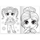 Раскраска «Стильные девчонки», 68 стр., формат А4 - Фото 2