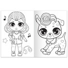 Раскраска «Стильные девчонки», 68 стр., формат А4 - Фото 4