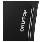 Брюки спортивные ONLYTOP унисекс, р. 42, цвет чёрный - Фото 4