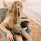 Прядь для волос на заколке "Звездочка" 40 см 7384897 - фото 13750138