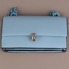 Застёжка для сумки, 2,2 × 2,7 см, цвет серебряный - фото 7552546