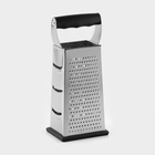 Тёрка Magistro Gate, 4 грани, 10.5×8.5×25.5 см, серая - Фото 3