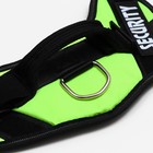 Шлейка К9 мягкая светоотражающая, размер M, ОГ 55-65 см, вес 11-20 кг, зелёная - Фото 4