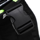 Шлейка К9 мягкая светоотражающая, размер M, ОГ 55-65 см, вес 11-20 кг, зелёная - Фото 5