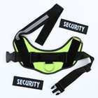 Шлейка К9 мягкая светоотражающая, размер M, ОГ 55-65 см, вес 11-20 кг, зелёная - Фото 6