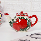 Чайник заварочный Риштанская Керамика «Гранаты», 650 мл, разноцветный - Фото 1