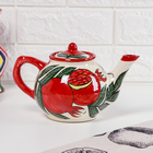 Чайник заварочный Риштанская Керамика «Гранаты», 650 мл, разноцветный - Фото 2