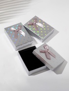 Коробочка подарочная под набор «Сердечки», 7×9.5 см, (полезная часть 6.5×9 см,), серая - Фото 2