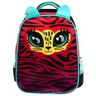 Рюкзак каркасный школьный Calligrata "Розовый леопард", 39 х 30 х 14 см - фото 24587373