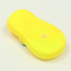 Игрушка пищащая "Босоножка" для собак, 13,5 см, жёлтая - Фото 4