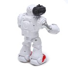 Робот «Герой», световые и звуковые эффекты, работает от батареек, цвет красный - фото 8956158