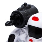 Робот «Герой», световые и звуковые эффекты, работает от батареек, цвет красный - фото 8956159