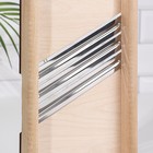 Шинковка деревянная 3 ножа 43,5х15 см - Фото 3