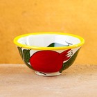 Пиала для чая Риштанская Керамика «Гранат», 200 мл, d=11 см, разноцветная - Фото 3