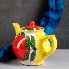 Чайник заварочный Риштанская Керамика «Гранат», 1 л, жёлтый - Фото 2