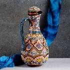 Кувшин узбекский Риштанская керамика «Самарканд», 1.3 л, разноцветный - Фото 2