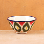 Пиала для чая Риштанская Керамика «Атлас», 250 мл, d=11 см, разноцветная - Фото 3