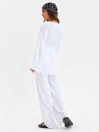 Костюм женский (туника, брюки) MINAKU: Casual Collection цвет белый, размер 54 7666419 - фото 9788279
