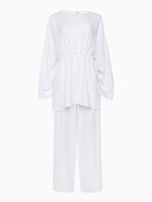 Костюм женский (туника, брюки) MINAKU: Casual Collection цвет белый, размер 54 7666419 - фото 9788282