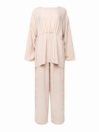 Костюм женский (туника, брюки) MINAKU: Casual Collection, размер 48, бежевый - Фото 10