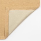 Штора портьерная «Этель. Структурная», 145×265 см, бежевая - Фото 5