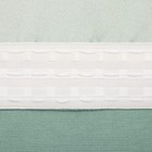 Штора портьерная «Этель. Структурная», 250×265 см, светло-зелёная - Фото 3