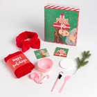 Новогодний подарочный набор Этель "Подарки", полотенце и аксессуары - Фото 2