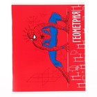 Тетрадь предметная 48 листов, клетка, "Геометрия", Человек-паук - фото 9788539