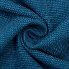 Штора портьерная Этель «Структурная», цвет синий, на шторной ленте, 130х300 см, 100% п/э - фото 3875210