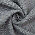 Штора портьерная Этель «Структурная», цвет серый, на шторной ленте, 130х300 см, 100% п/э - Фото 4