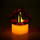 Свеча светодиодная «Сердечки» - Фото 5