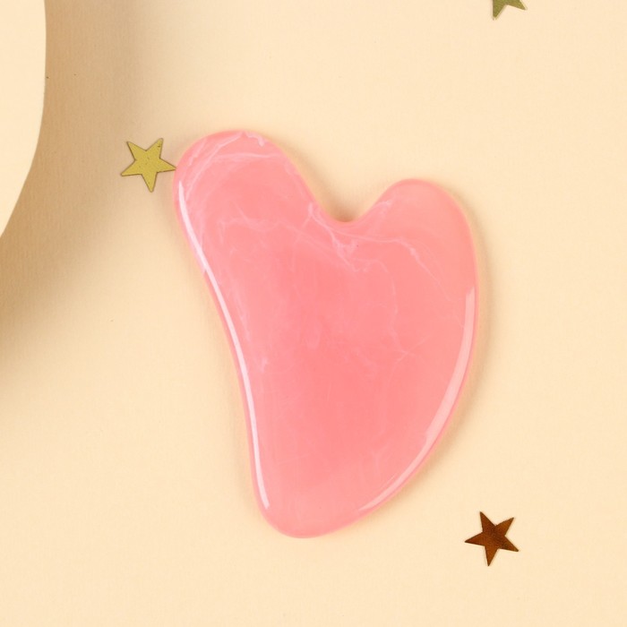 Гуаша скребок для лица «Сказочно красивой», смола 28962