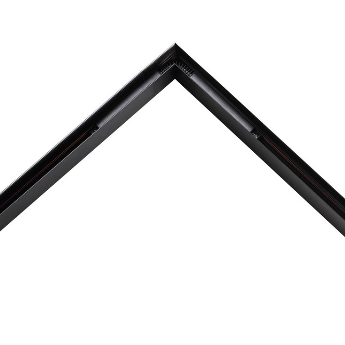 Коннектор L-образный FLUM, цвет черный - фото 1908921622