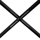 Коннектор X-образный FLUM, цвет чёрный - Фото 3