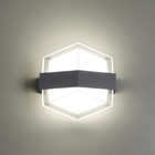 Светильник KAIMAS, 1x12Вт LED, 4000K, 1020лм, IP54, цвет серый - Фото 3