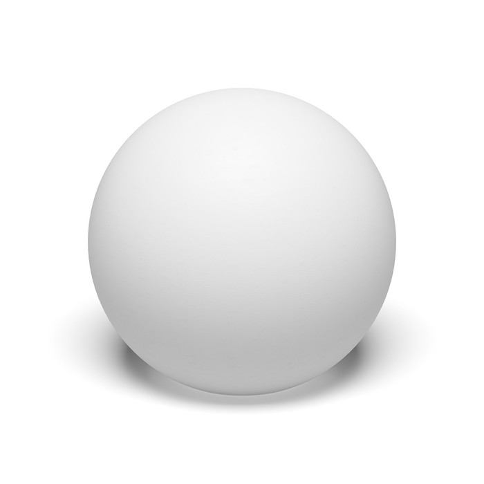 Светодиодный шар Minge, 80 см, IP65, аккумулятор, свечение RGB - фото 1907460695