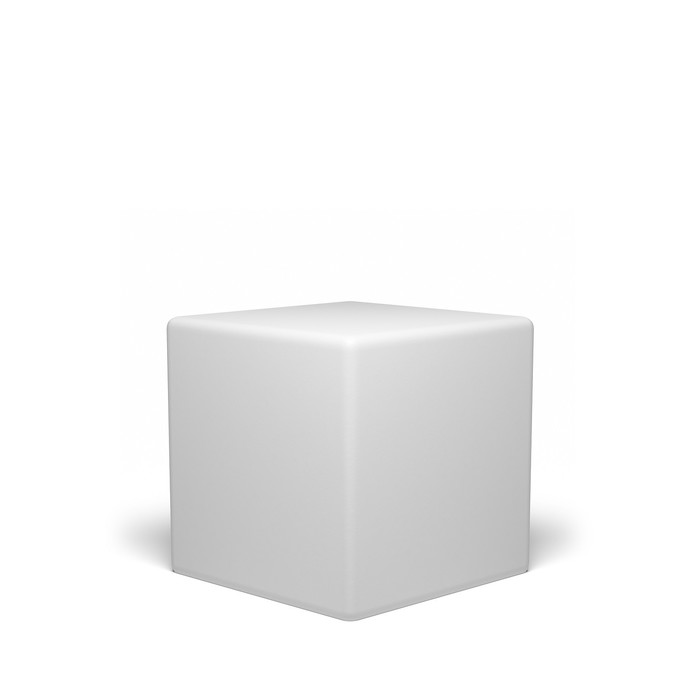 Светодиодный куб Piazza, 40 см, IP65, 220 В, свечение белое - фото 1926437337