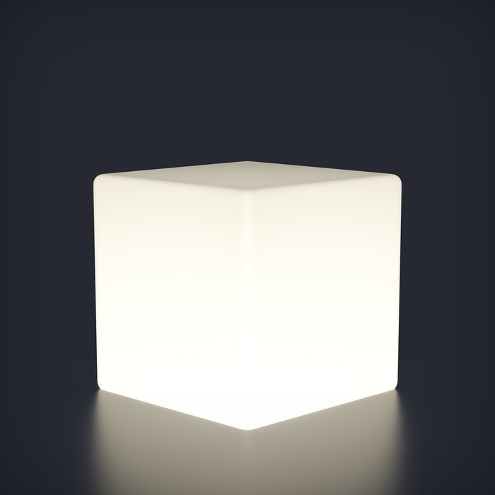 Светодиодный куб Piazza, 50 см, IP65, 220 В, свечение белое - фото 1907460709