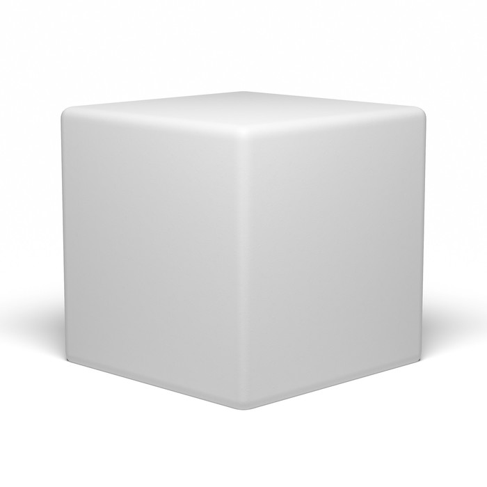 Светодиодный куб Piazza, 60 см, IP65, 220 В, свечение белое - фото 1907460713