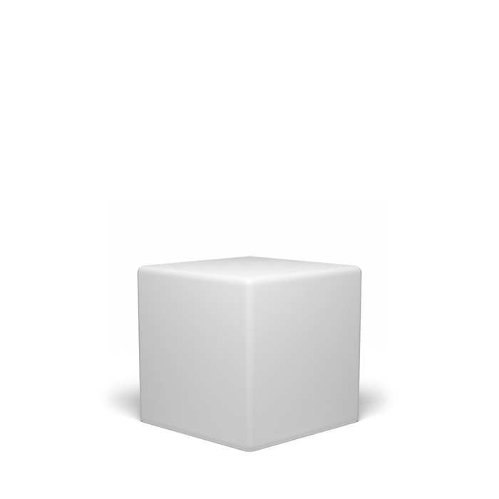 Светодиодный куб Piazza, 30 см, IP65, аккумулятор, свечение RGB - фото 1926437364