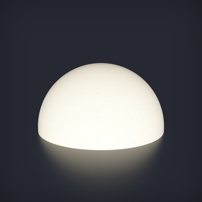 Светодиодная полусфера Como, 80 × 40 × 80 см, IP65, 220 В, свечение белое