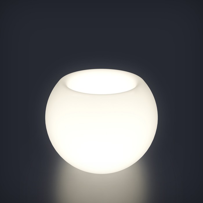Светодиодное кашпо Sphere S, 62 × 52 × 62 см, IP65, 220 В, свечение белое - фото 1907460823