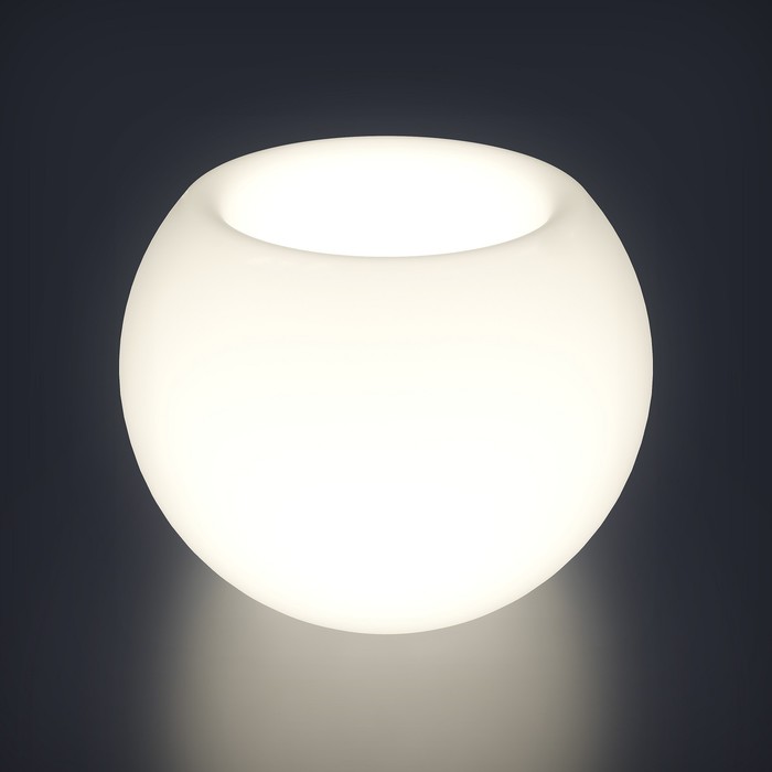 Светодиодное кашпо Sphere L, 102 × 87 × 102 см, IP65, 220 В, свечение RGB - фото 1907460851